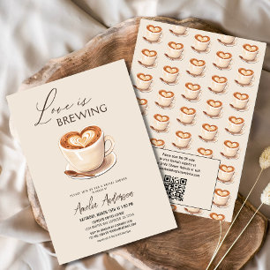 Convites O amor é criar Chá de panela de café
