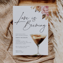 O amor é criar um Chá de panela elegante