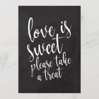 O Amor é Doce Sinal de Favor de Casamento de Quadr