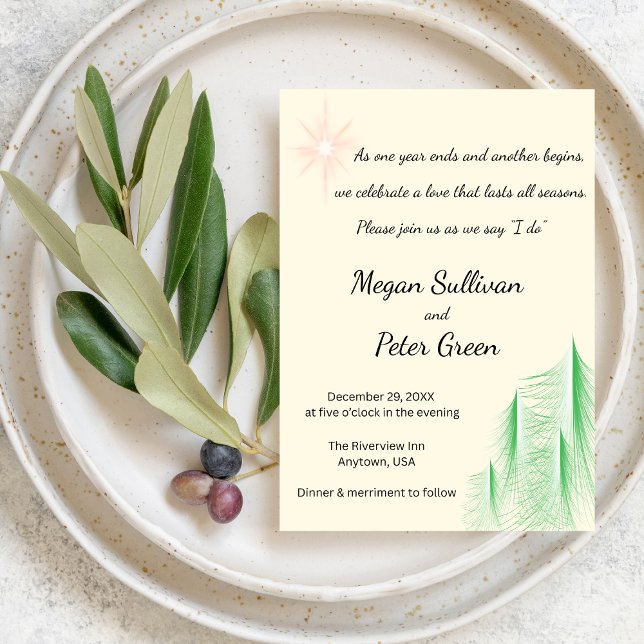 Convites O amor é Evergreen (Criador carregado)