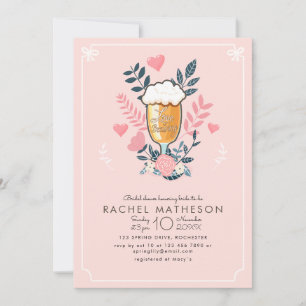 Convites O amor é fazer chá de panela de cerveja