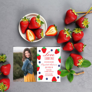Convites O Amor É Fruta Muito Doce Chás de Noiva