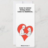 O amor é ilimitado