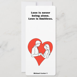 Convites O amor é ilimitado