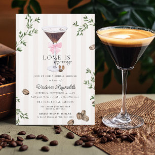 Convites O Amor está Cozinhando Brunch de Chá de Noiva co