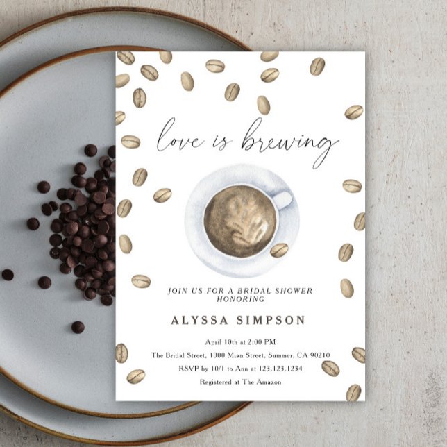 Convites O amor está criando Chá de panela (Criador carregado)