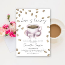 O amor está criando Chá de panela