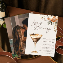 Convites O amor está criando o Chá Espresso Martini