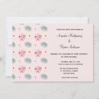 O amor está no ar, torre Eiffel e Casamento de Cor