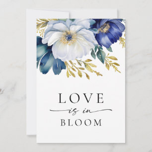 Convites O amor está no Bloom Floral Chá de panela
