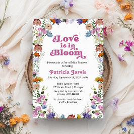 Convites O Amor Está No Chá de panela De Sangue