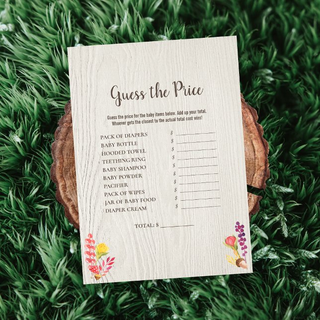 Convites O Animal Da Floresta Do Outono Adivinha O Jogo Do  (Criador carregado)