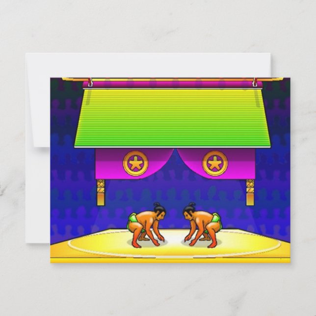 CONVITES O ANIVERSÁRIO DO PARTIDO DA LUTA DE SUMO CONVIDA O (Frente)