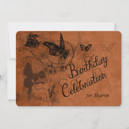 Convites O aniversário feito sob encomenda do jardim