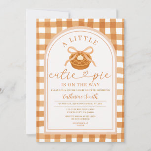 Convites O arco Friso Cutie Pie está no caminho do Chá de f