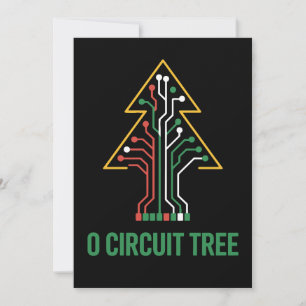 Convites O Árvore Circuito Natal Xmas Engenheiro Feriado