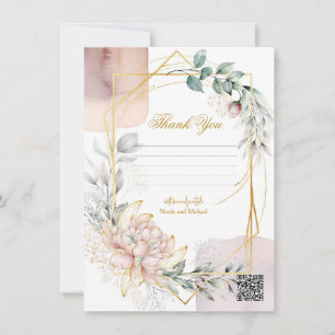Convites O Aureate Quadro Malva Floral Verde Casamento