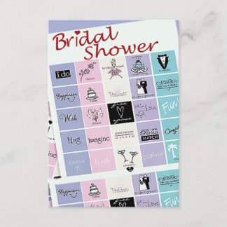 Convites O Bingo do chá de panela convida