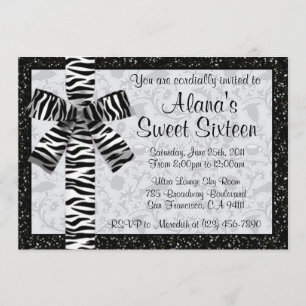 Convites O brilho impresso prata convida com arco do