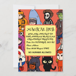 Convites O bruxo de tubarão-fada de Mikitiez grelhador fran