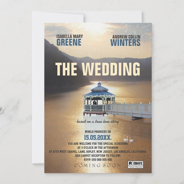 Convites O Casamento (Frente)