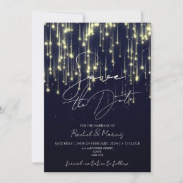 Convites O Casamento Da Caligrafia Mínima Moderna Salva A D