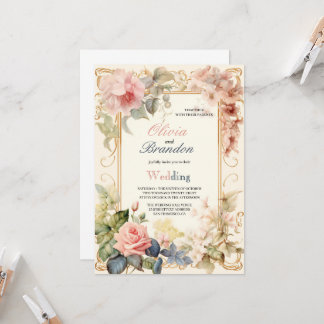 CONVITES O CASAMENTO DAS FLORES MAIS MODERNAS E ELEGANTES