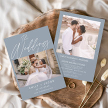 O Casamento de Duas Fotografias Minimalistas Dusty