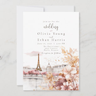 Convites O Casamento de Parisienne