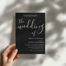 O Casamento Preto e Branco Casamento 