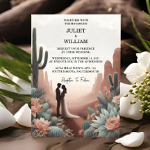 O Casamento Suculento do Deserto de Boho Verde Cac