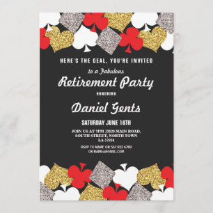 Convites O casino Royale de Las Vegas do partido de