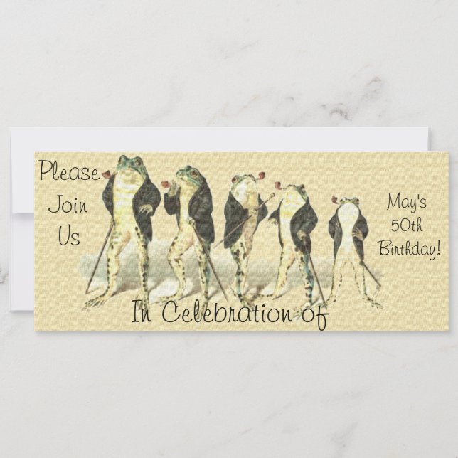 Convites O cavalheiro (Frente)