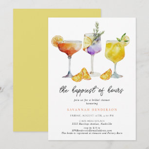 Convites O Chá de panela Coquetel Mais Feliz Das Horas