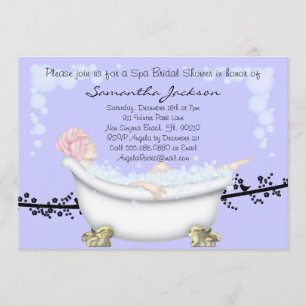 Convites O chá de panela da noiva dos termas convida