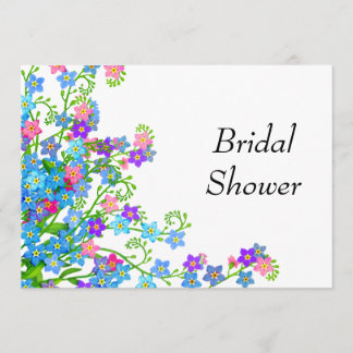 Convites O chá de panela do jardim dos miosótis convida