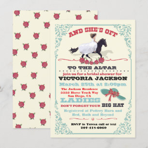 Convites O chá de panela e de Derby estão!