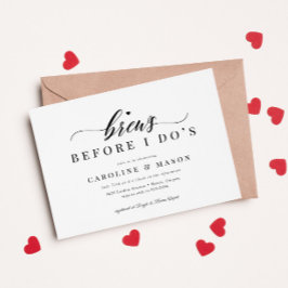 Convites O clássico nasce antes do Chá de panela do Casal