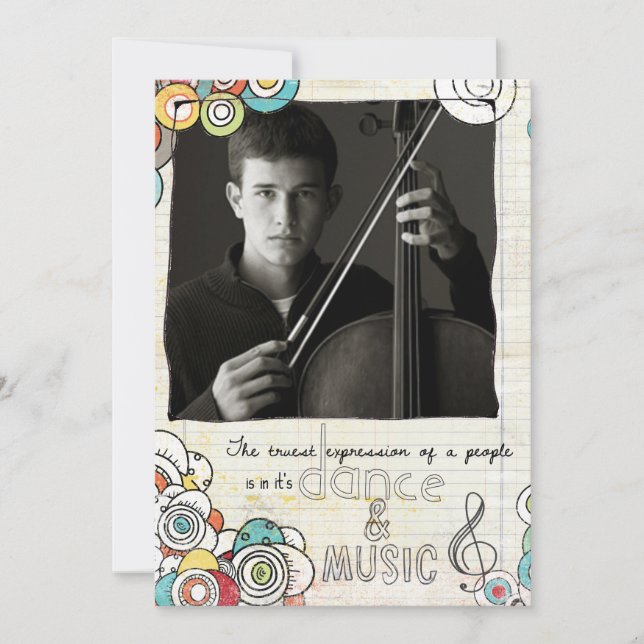 Convites o considerando da música convida (Frente)