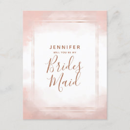 Convites O Cor-De-Rosa E O Rosa Dourado Serás A Minha Porta