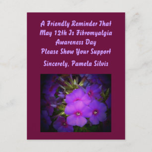 Convites O dia da consciência da fibromialgia convida