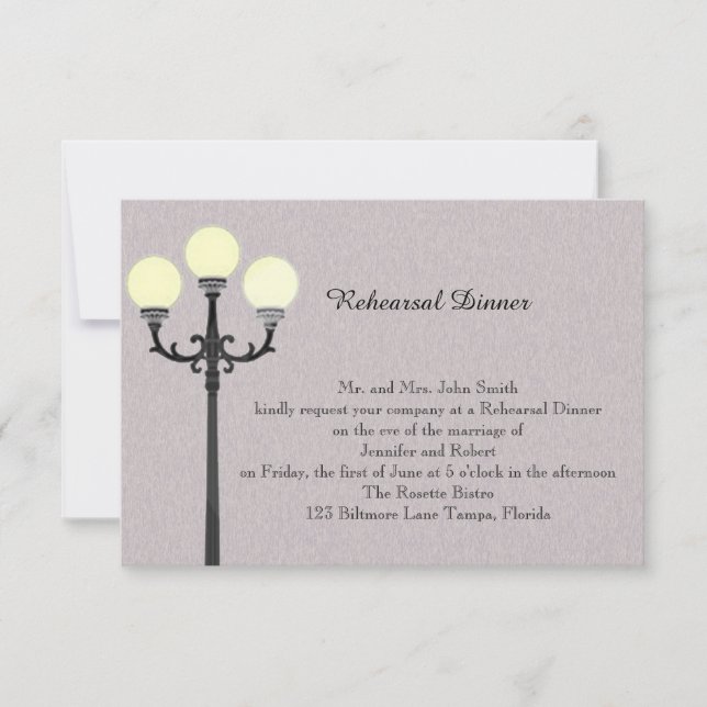 Convites O ensaio fácil grande do casamento (Frente)