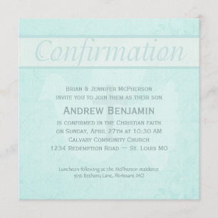 Convites O Espírito Santo da confirmação mergulhou com A