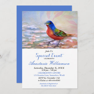 CONVITES O EVENTO VERMELHO DO PARTIDO DO PISCO DE PEITO