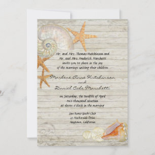 Convites O farol da aguarela descasca o casamento da casa