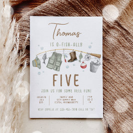 Convites O-Fish-Ally, O Grande Aniversário,