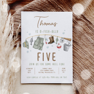 Convites O-Fish-Ally, O Grande Aniversário,