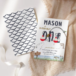 Convites O-Fish One Fisheries First Birthday