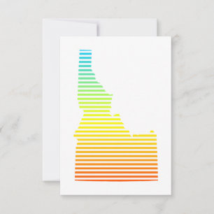 Convites o frio de idaho desvanece-se