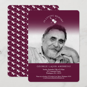 Convites O funeral orquestral do violino memorável da foto